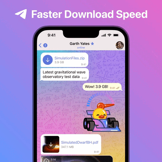 Telegram premium - faster upload
