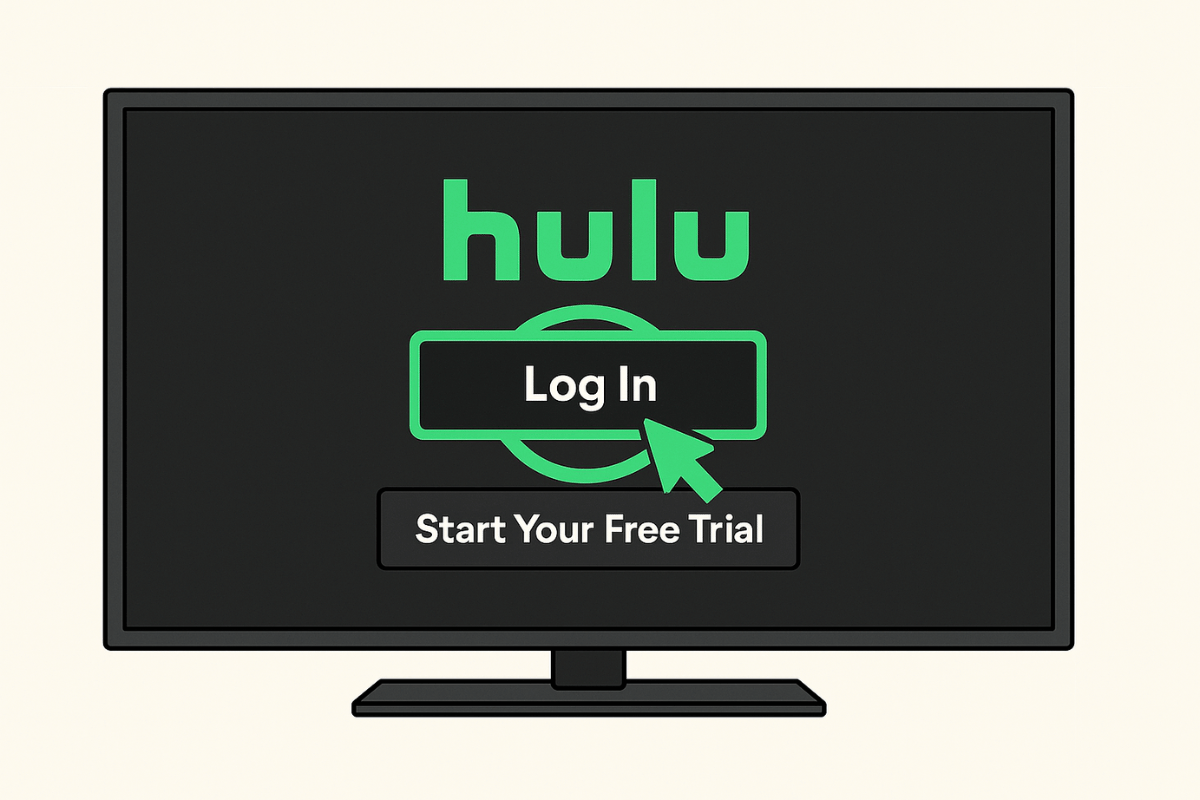 Hulu log in on tv